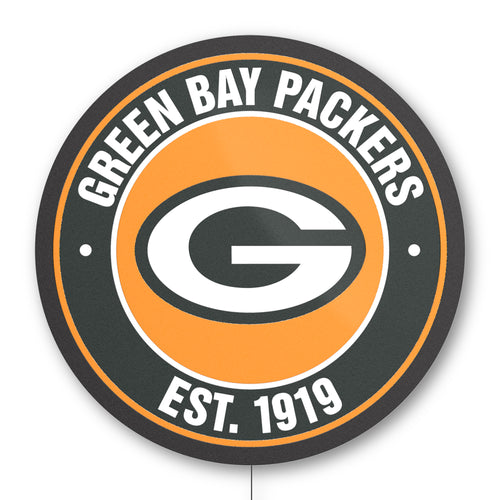 Green Bay Packers Establish Date LED Lighted Sign