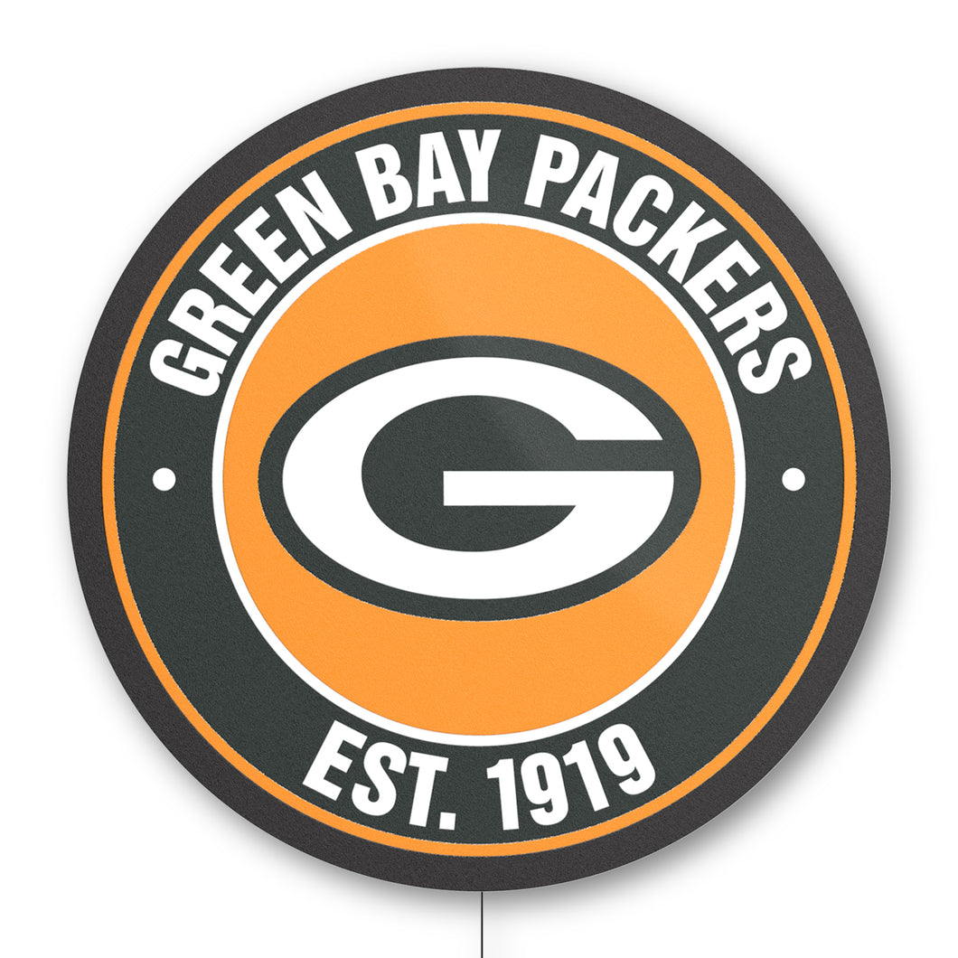 Green Bay Packers Establish Date LED Lighted Sign