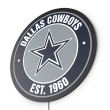 Dallas Cowboys Establish Date LED Lighted Sign