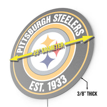 Pittsburgh Steelers Establish Date LED Lighted Sign