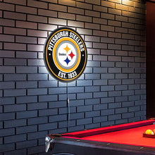 Pittsburgh Steelers Establish Date LED Lighted Sign