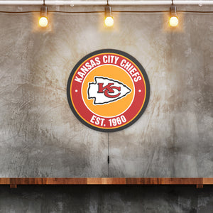 Kansas City Chiefs Establish Date LED Lighted Sign