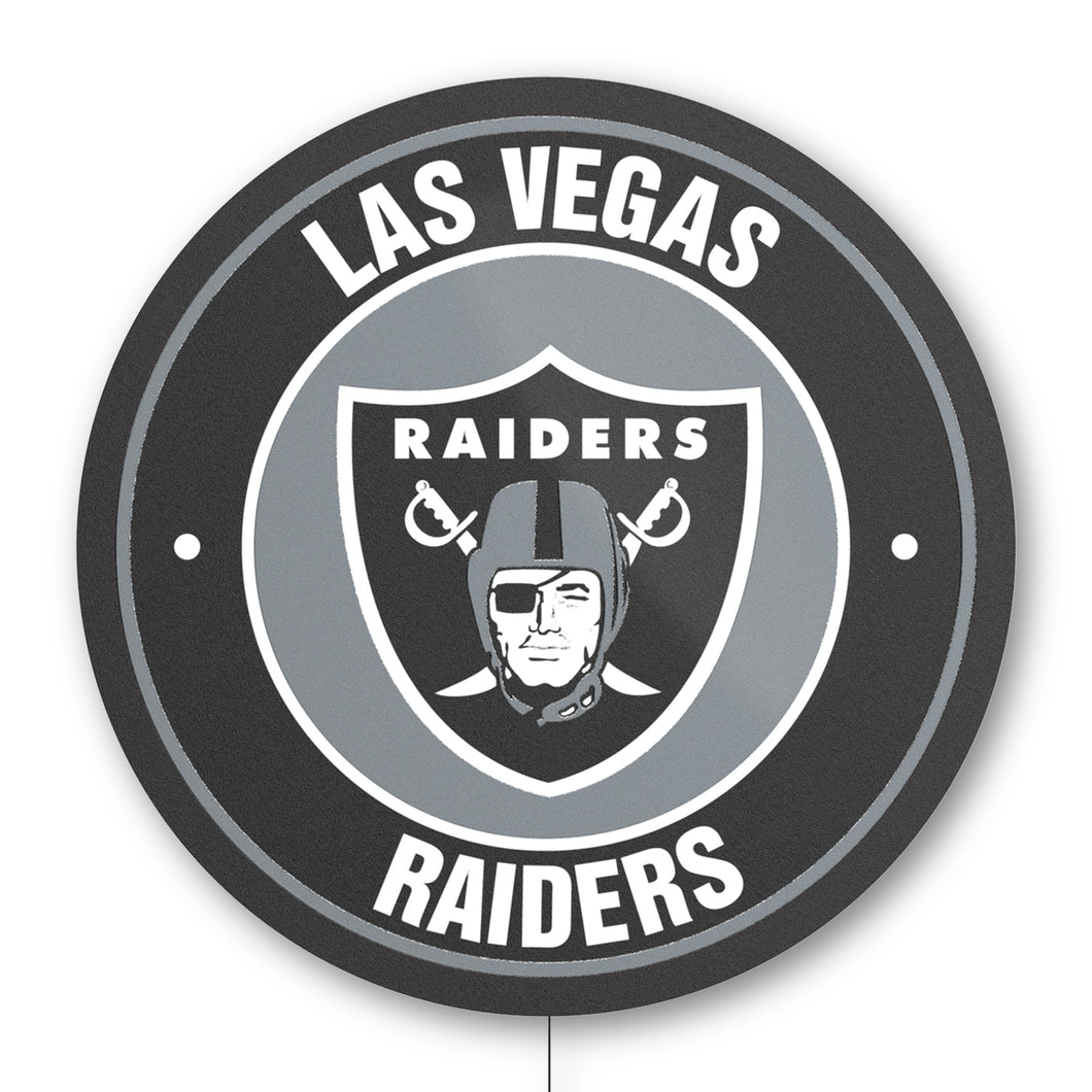 Imperial Las Vegas Raiders Establish Date LED Lighted Sign