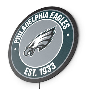 Philadelphia Eagles Establish Date LED Lighted Sign