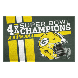 Green Bay Packers Dynasty Starter Mat - 19"x30"