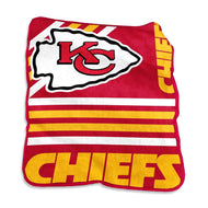 Kansas City Chiefs Plush Throw Blanket -  50"x60"