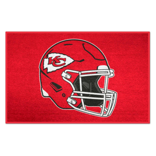 Kansas City Chiefs Helmet Starter Mat - 19