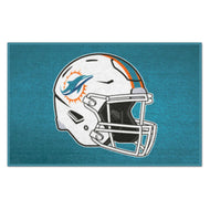 Miami Dolphins Helmet Starter Mat - 19"x30"