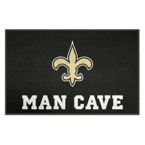 New Orleans Saints Man Cave Starter Mat - 19"x30" 