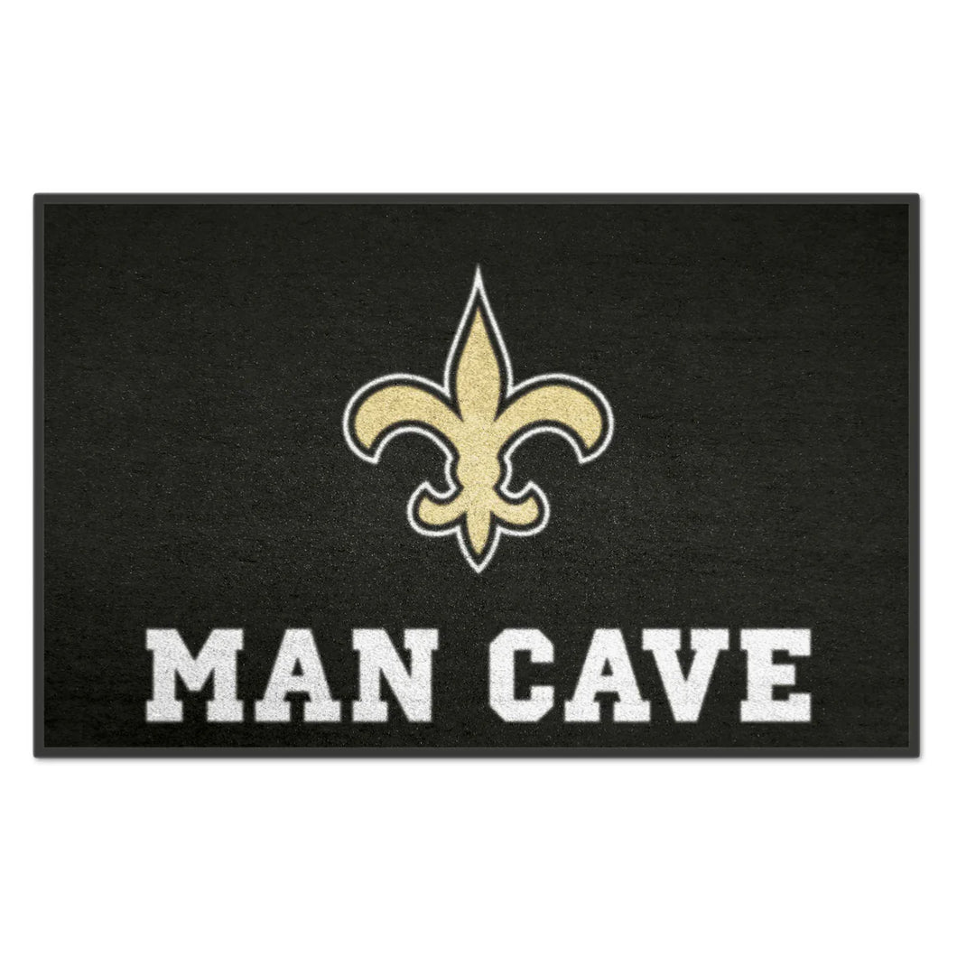 New Orleans Saints Man Cave Starter Mat - 19
