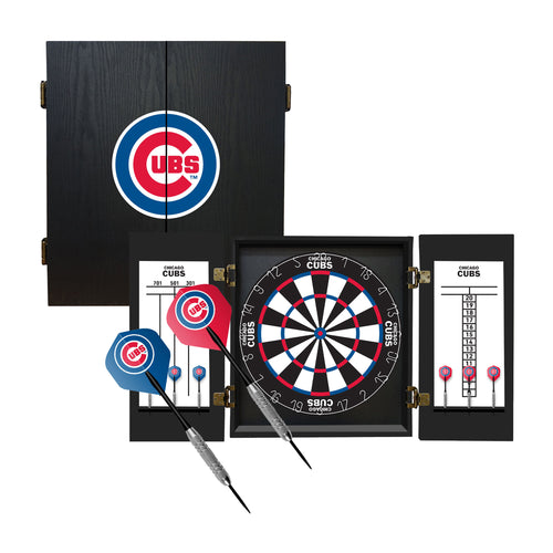 Chicago Cubs Fan's Choice Dartboard Set