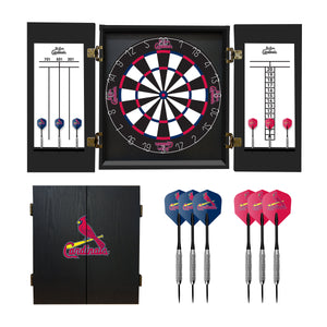 St Louis Cardinals Fan's Choice Dartboard Set