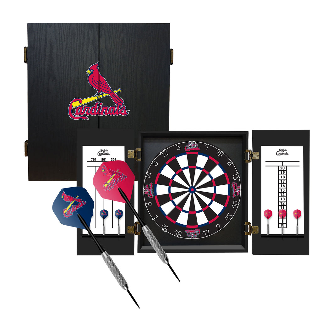 St Louis Cardinals Fan's Choice Dartboard Set