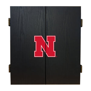 Nebraska Cornhuskers Fan's Choice Dartboard Set