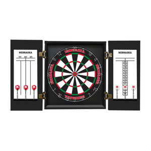 Nebraska Cornhuskers Fan's Choice Dartboard Set