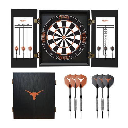 Texas Longhorns Fan's Choice Dartboard Set