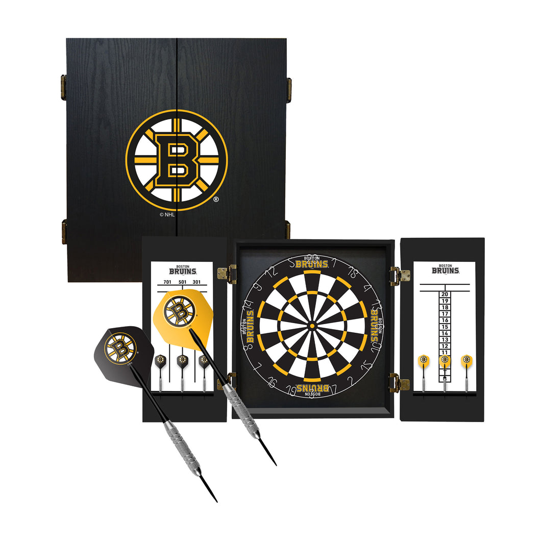 Boston Bruins Fan's Choice Dartboard Set