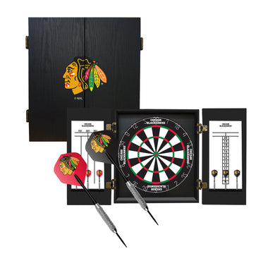 Chicago Blackhawks Fan's Choice Dartboard Set