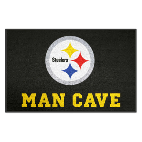 Pittsburgh Steelers Man Cave Starter Mat - 19