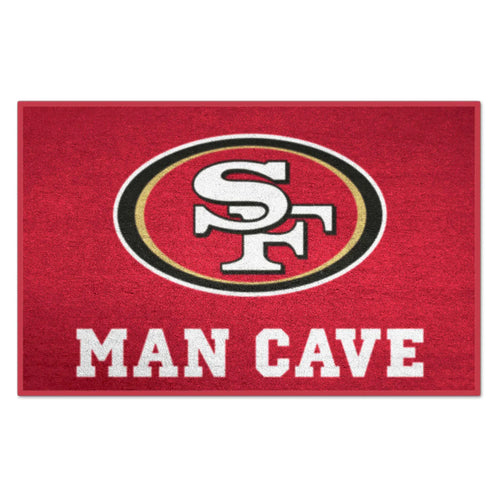 San Francisco 49ers Man Cave Starter Mat - 19
