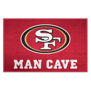 San Francisco 49ers Man Cave Starter Mat - 19"x30"