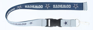 Dallas Cowboys Reversable Lanyard Keychain