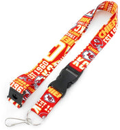 Kansas City Chiefs Dynamic Lanyard Keychain