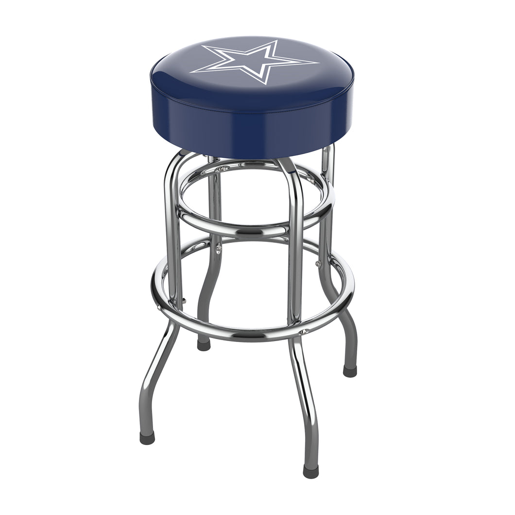 Dallas Cowboys Chrome Bar Stool