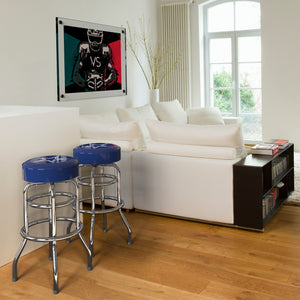 Dallas Cowboys Chrome Bar Stool