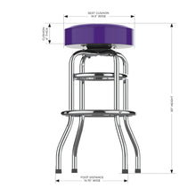 Minnesota Vikings Chrome Bar Stool