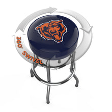 Chicago Bears Chrome Bar Stool