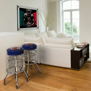 Chicago Bears Chrome Bar Stool