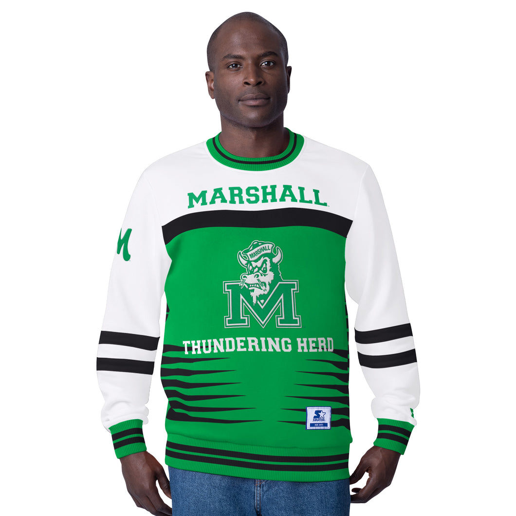 Marshall Thundering Herd Starter Game Plan Sweatshirt