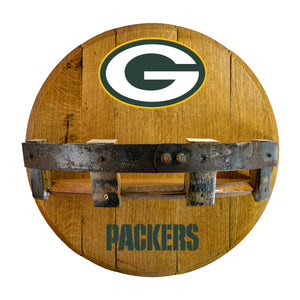 Green Bay Packers Oak Bar Shelf