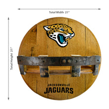 Jacksonville Jaguars Oak Bar Shelf