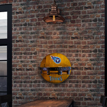 Tennessee Titans Oak Bar Shelf