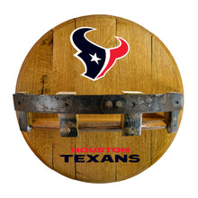 Houston Texans Oak Bar Shelf