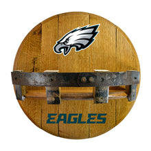 Philadelphia Eagles Oak Bar Shelf