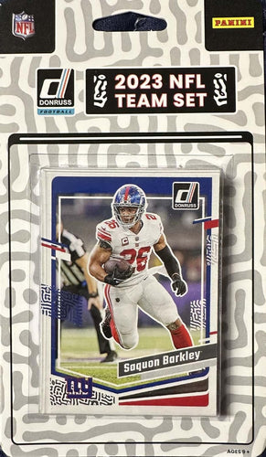 2023 New York Giants Panini Donruss Team Set