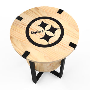 Pittsburgh Steelers Side Table with Charger