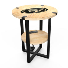 San Francisco 49ers Side Table with Charger