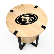 San Francisco 49ers Side Table with Charger