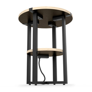 New England Patriots Side Table with Charger