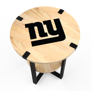 New York Giants Side Table with Charger