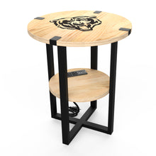 Chicago Bears Side Table with Charger