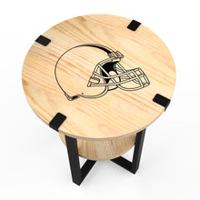 Cleveland Browns Side table with Charger