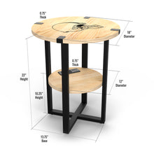 Cleveland Browns Side table with Charger