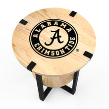 Alabama Crimson Tide Side Table With Charger