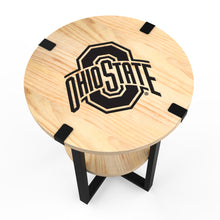 Ohio State Buckeyes Side Table With Charger