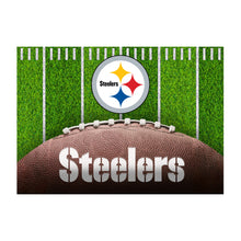 Pittsburgh Steelers Football Field Washable Area Rug - 5'x7'